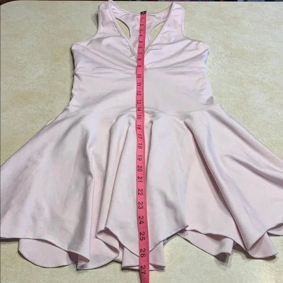 Ballet Pink Sleeveless Athletic Sports Mini Dress w/Bodysuit Playdress - Picture 10 of 11